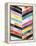 Vivid Watercolor Chevron II-Grace Popp-Framed Stretched Canvas