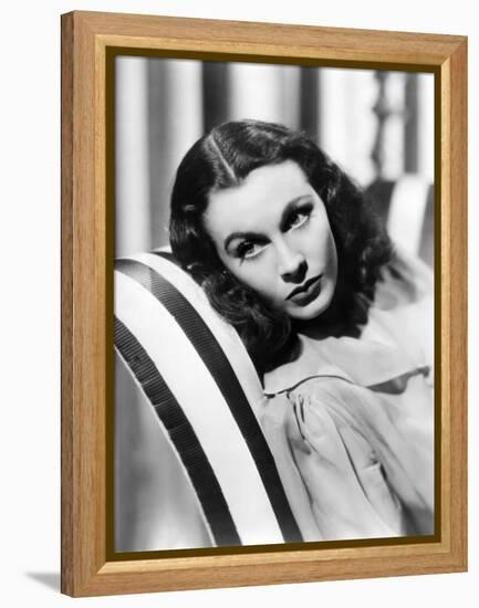 Vivien Leigh (b/w photo)-null-Framed Stretched Canvas