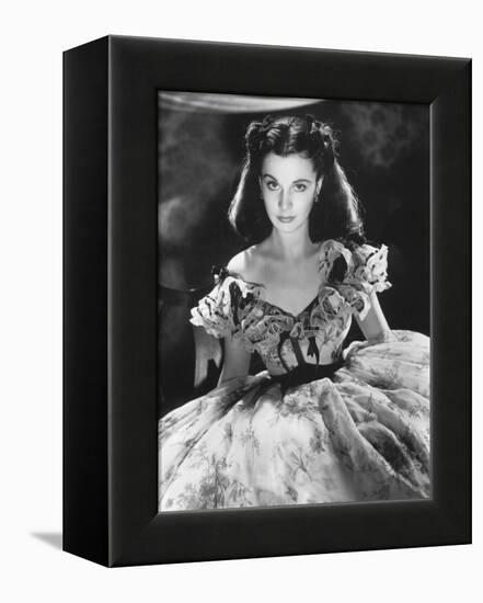 Vivien Leigh, Gone with the Wind, directed by Victor Fleming, 1939 (b/w photo)-null-Framed Stretched Canvas