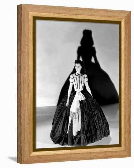 Vivien Leigh, Gone with the Wind, directed by Victor Fleming, 1939 (b/w photo)-null-Framed Stretched Canvas