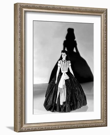 Vivien Leigh, Gone with the Wind, directed by Victor Fleming, 1939 (b/w photo)-null-Framed Photo