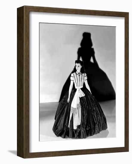 Vivien Leigh, Gone with the Wind, directed by Victor Fleming, 1939 (b/w photo)-null-Framed Photo