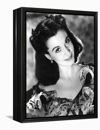 Vivien Leigh, Gone with the Wind, directed by Victor Fleming, 1939 (b/w photo)-null-Framed Stretched Canvas