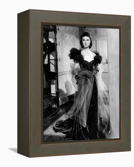 Vivien Leigh, Gone with the Wind, directed by Victor Fleming, 1939 (b/w photo)-null-Framed Stretched Canvas