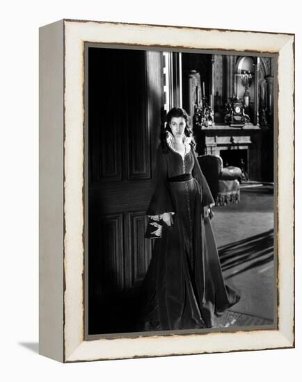 Vivien Leigh, Gone with the Wind, directed by Victor Fleming, 1939 (b/w photo)-null-Framed Stretched Canvas