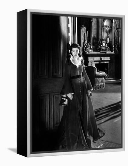 Vivien Leigh, Gone with the Wind, directed by Victor Fleming, 1939 (b/w photo)-null-Framed Stretched Canvas