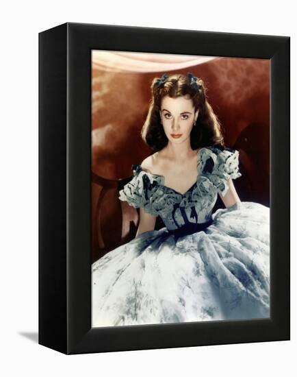 Vivien Leigh, Gone with the Wind, directed by Victor Fleming, 1939 (photo)-null-Framed Stretched Canvas