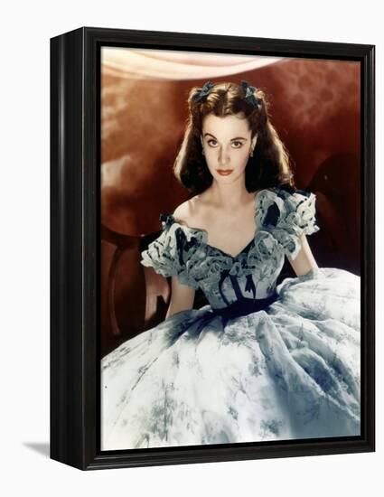 Vivien Leigh, Gone with the Wind, directed by Victor Fleming, 1939 (photo)-null-Framed Stretched Canvas