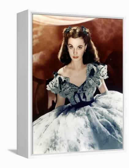 Vivien Leigh, Gone with the Wind, directed by Victor Fleming, 1939 (photo)-null-Framed Stretched Canvas