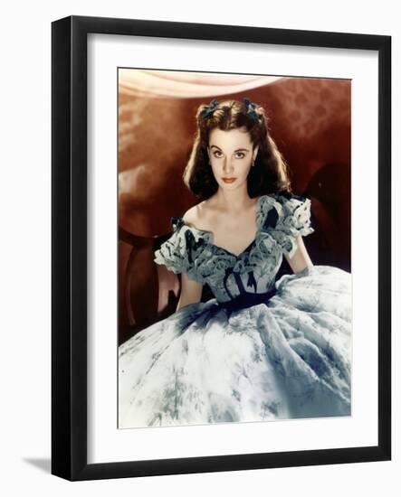 Vivien Leigh, Gone with the Wind, directed by Victor Fleming, 1939 (photo)-null-Framed Photo