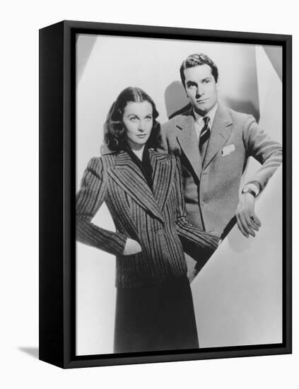 Vivien Leigh, Laurence Olivier-null-Framed Premier Image Canvas