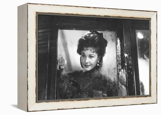 Vivien Leigh starring in 'Anna Karenina', 1948 (b/w photo)-American Photographer-Framed Stretched Canvas