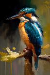 Great Blue Heron in Flight-Vivienne Dupont-Art Print