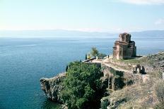 Church of St John the Divine, Kaneo, Lake Ohrid, Macedonia-Vivienne Sharp-Photographic Print
