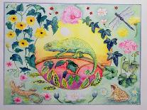 Chameleon (Month of June from a Calendar)-Vivika Alexander-Giclee Print