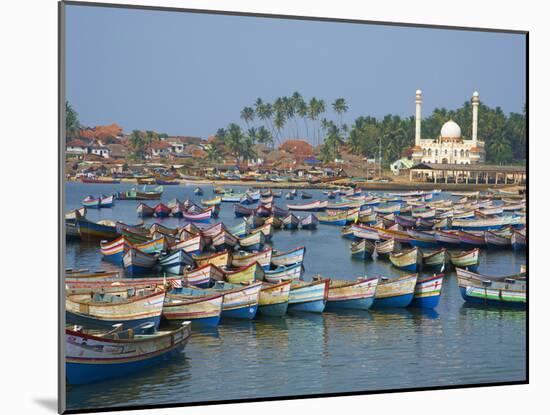 Vizhinjam, Fishing Harbour Near Kovalam, Kerala, India, Asia-Tuul-Mounted Photographic Print