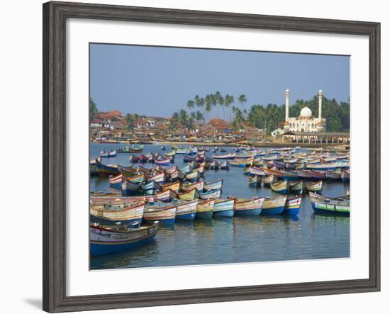 Vizhinjam, Fishing Harbour Near Kovalam, Kerala, India, Asia-Tuul-Framed Photographic Print