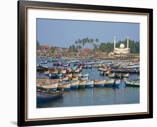 Vizhinjam, Fishing Harbour Near Kovalam, Kerala, India, Asia-Tuul-Framed Photographic Print