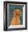 Vizsla-John W^ Golden-Framed Art Print