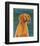 Vizsla-John W^ Golden-Framed Art Print