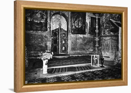 Vlad Dracul's Grave, Snagov Monastery, Wallachia, Romania-Simon Marsden-Framed Premier Image Canvas