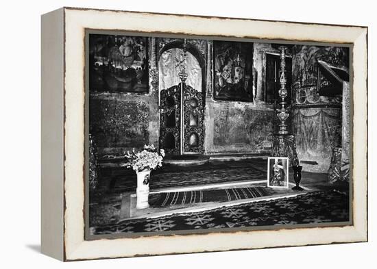 Vlad Dracul's Grave, Snagov Monastery, Wallachia, Romania-Simon Marsden-Framed Premier Image Canvas