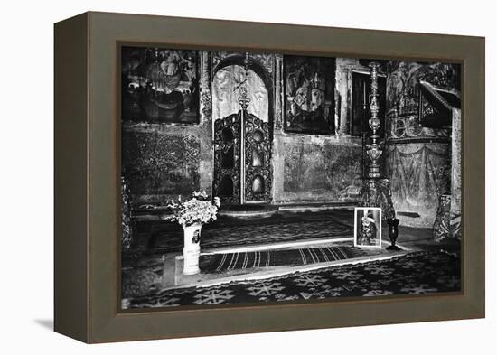 Vlad Dracul's Grave, Snagov Monastery, Wallachia, Romania-Simon Marsden-Framed Premier Image Canvas