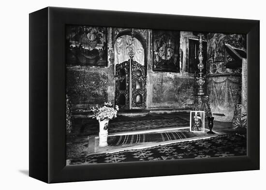 Vlad Dracul's Grave, Snagov Monastery, Wallachia, Romania-Simon Marsden-Framed Premier Image Canvas