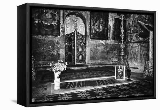 Vlad Dracul's Grave, Snagov Monastery, Wallachia, Romania-Simon Marsden-Framed Premier Image Canvas