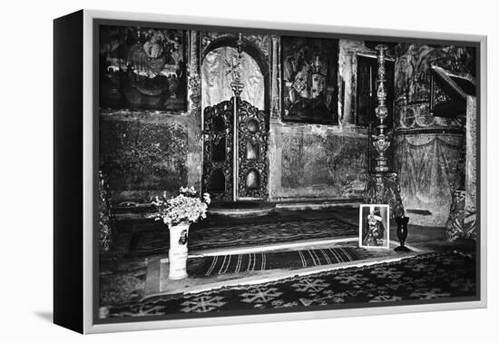 Vlad Dracul's Grave, Snagov Monastery, Wallachia, Romania-Simon Marsden-Framed Premier Image Canvas