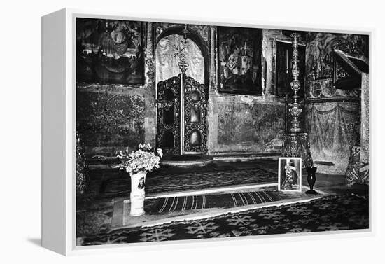 Vlad Dracul's Grave, Snagov Monastery, Wallachia, Romania-Simon Marsden-Framed Premier Image Canvas