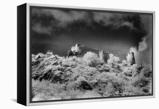 Vlad Dracul's Poienari Castle, Wallachia, Romania-Simon Marsden-Framed Premier Image Canvas