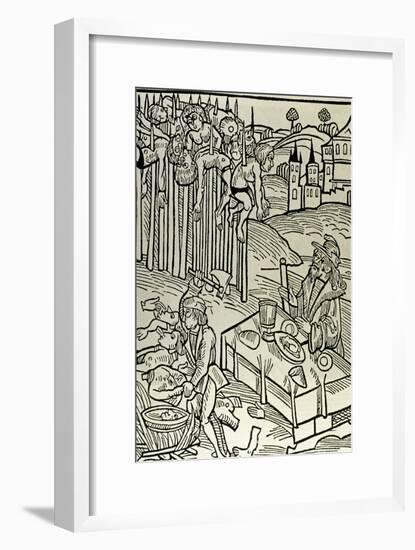 Vlad II Dracul (1393-1447), the Impaler-null-Framed Giclee Print