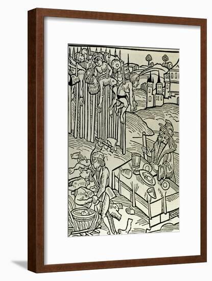 Vlad II Dracul (1393-1447), the Impaler-null-Framed Giclee Print