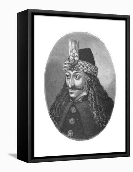Vlad Tepes (Vlad Iii, the Impale), Ruler of Wallachia 1456-1462 and 1476-1477-null-Framed Premier Image Canvas