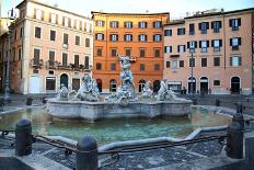 Piazza Navona, Rome, Italy-vladacanon-Laminated Photographic Print