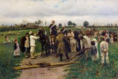 Washing at the River Bank, 1922-Vladimir Egorovic Makovsky-Framed Giclee Print