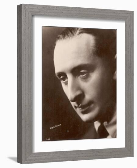 Vladimir Horowitz American Pianist Born in Russia-Hrand-Framed Photographic Print