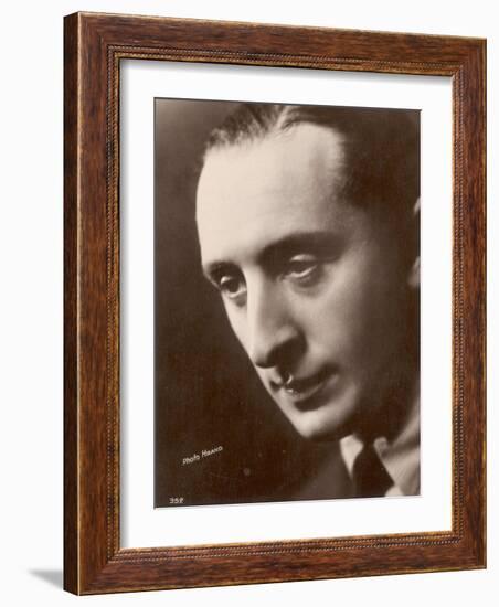 Vladimir Horowitz American Pianist Born in Russia-Hrand-Framed Photographic Print