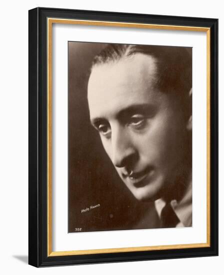 Vladimir Horowitz American Pianist Born in Russia-Hrand-Framed Photographic Print