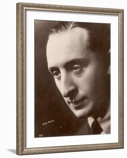 Vladimir Horowitz American Pianist Born in Russia-Hrand-Framed Photographic Print