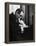 Vladimir Horowitz at the Piano with Poodle-Gjon Mili-Framed Premier Image Canvas