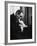 Vladimir Horowitz at the Piano with Poodle-Gjon Mili-Framed Premium Photographic Print