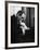 Vladimir Horowitz at the Piano with Poodle-Gjon Mili-Framed Premium Photographic Print