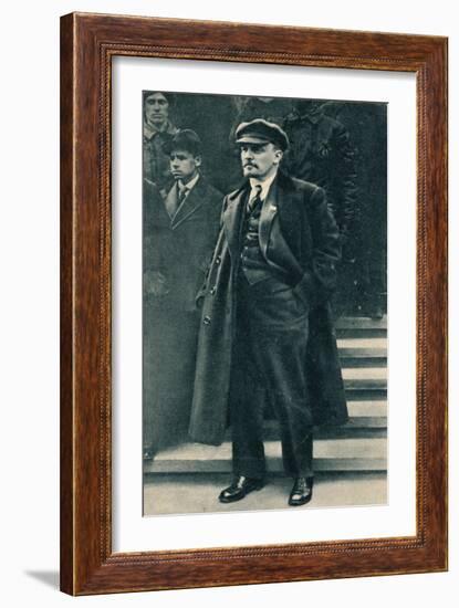 'Vladimir Ilich Lenin, Russian Bolshevik leader, Moscow, Russia, 1 May, 1919-Unknown-Framed Giclee Print