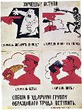 Join the Red Forces to Get a Better Life, 1921-Vladimir Mayakovsky-Framed Giclee Print