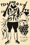 Volunteer Your Assistance!, 1920-Vladimir Mayakovsky-Giclee Print