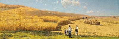 Harvest in the Ukraine, 1880-Vladimir Orlovsky-Laminated Giclee Print