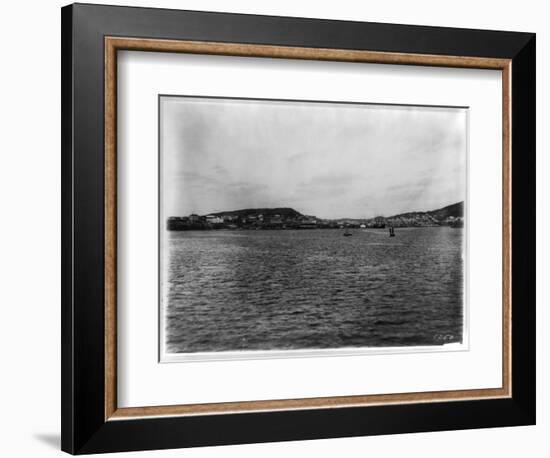 Vladivostok - Panoramic View from Harbor-William Henry Jackson-Framed Giclee Print