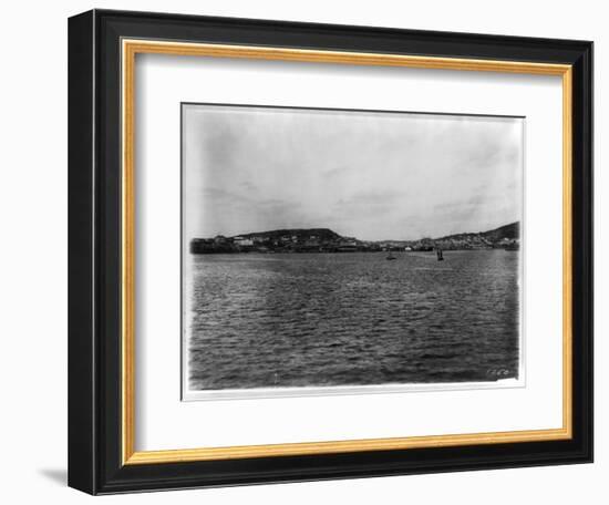 Vladivostok - Panoramic View from Harbor-William Henry Jackson-Framed Giclee Print